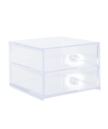 Clear Acrylic Cosmetic Storage Drawers 6.50in x 4.64in - $188.16 MXN