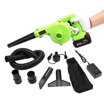 Cordless Leaf Blower, 2-in-1 Portable 21V Lithium Battery 110V Multifunc... - $4,617.90 MXN
