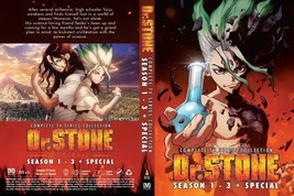 Anime Dvd~English Dubbed~Dr.Stone Season 1-3(1-46End+SP)All Region+Free Gift - £20.54 GBP