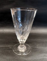 George Iii Wrythen Dwarf 5&quot; Ale Glass ca1810 Vgc - £64.90 GBP