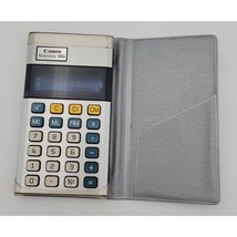 Vintage Calculator Canon Palmtronic LD-8M s Calculator Original Case Wor... - $39.99