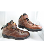 Dr Comfort Ranger 9420 11M Brown Leather Diabetic Ankle Boots - $39.55