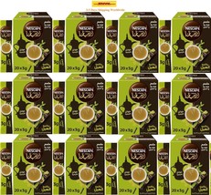 12 Box NESCAFE Arabiana Instant Arabic Coffee Cardamom 240 Sticks Fast shipping - £95.30 GBP