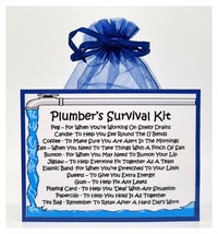 Plumber&#39;s Survival Kit - Fun, Novelty Gift &amp; Greetings Card / Secret Santa - £6.48 GBP
