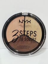 NYX 3STS03 MEDIUM 3-Steps to Sculpt Face Sculpting Palette Powder .18 oz... - €11,92 EUR