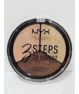 NYX 3STS03 MEDIUM 3-Steps to Sculpt Face Sculpting Palette Powder .18 oz... - $13.99