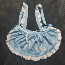 Anime Manga Maid Cosplay Lolita Light Blue Apron One Size - £39.10 GBP