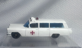 Vtg S &amp; S Cadillac Ambulance Made In England By Lesney Matchbox  #54 Toy... - £23.73 GBP