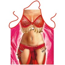 Funny Apron - BELLY DANCE Best Gift for Her Gift for Friends Joke Party - £22.44 GBP