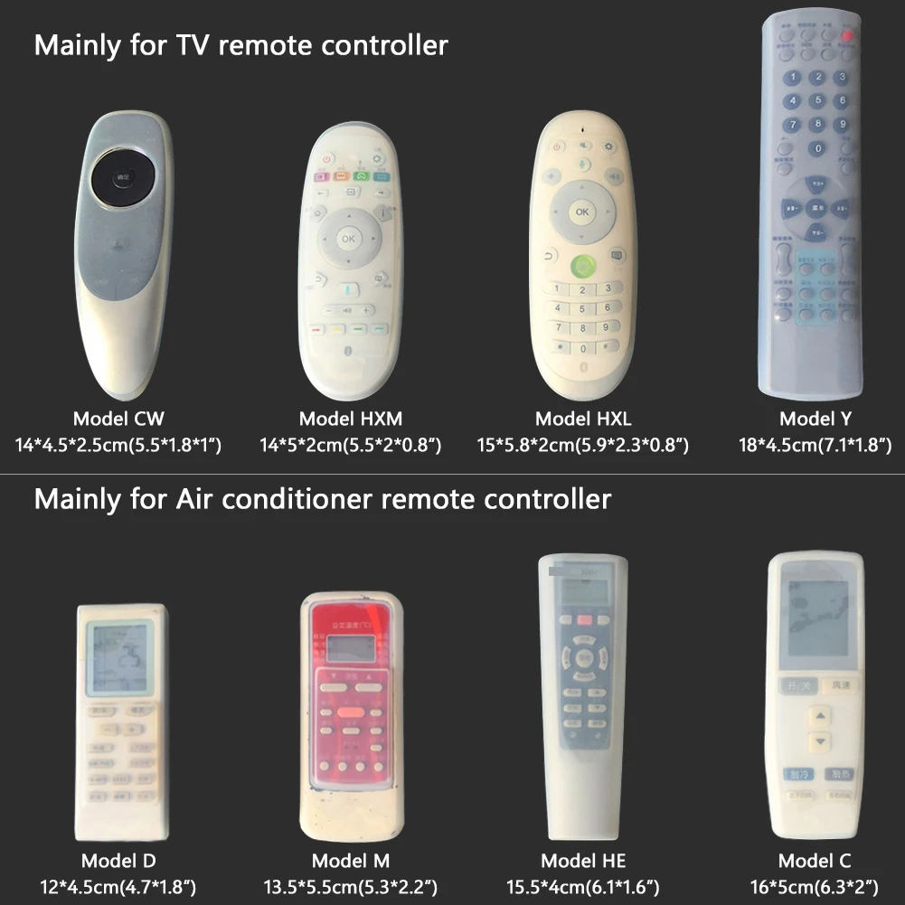 House Home Soft Silicone Cover For A Gree Media Konka TV Air Condition Remote Co - £19.69 GBP