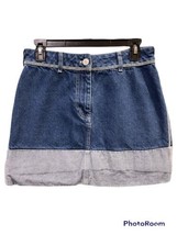 Urban Outfitters BDG Denim Mini Skirt Size Medium Classic Blue Jean Short - £11.13 GBP