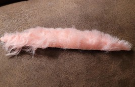 Vintage 1960s Barbie Maddie Mod Fashion CLONE Pink 6&quot; Faux Fur Stole - £26.10 GBP