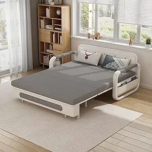 Convertible Sleeper Sofa Bed, Modern Pullout Couch Bed With Pull Out Bed... - $1,221.99