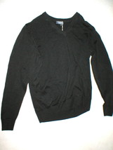 New Mens 48 III NWT Italy Merino Wool Sweater Designer Rossopuro Dark Brown M 38 - £605.17 GBP