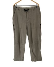 The North Face A5 Series Khaki Cargo Pants With Zipper Pockets &amp; Adjusta... - $555.02 MXN