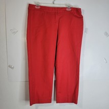 Sandro Studio Womens Red Cropped pants size 12 - £13.10 GBP