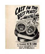 Black Knight Fishing Line 1953 Advertisement Sporting Outdoors Vintage D... - €17,24 EUR