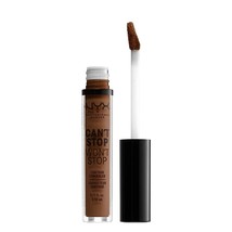 NYX Can&#39;t Stop Won&#39;t Stop Contour Concealer 24h Full Coverage Matte Finish MOCHA - £4.65 GBP