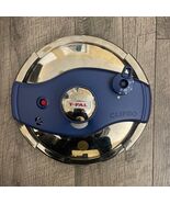 T-Fal Clipso Pressure Cooker Replacement Lid Stainless Steel Blue Handle... - $55.82