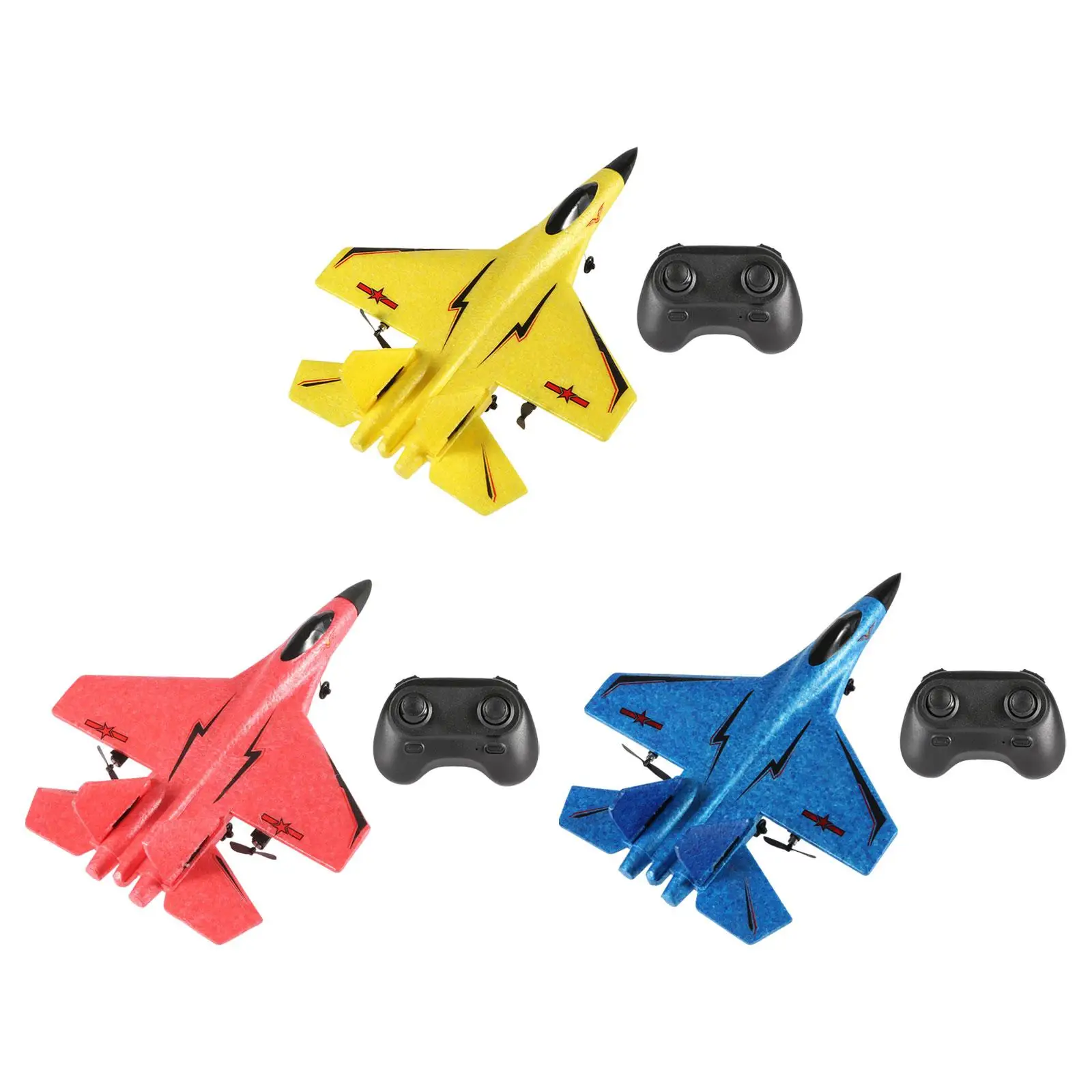 RC Jet Glider Foam Airplane for Kids Fighter Model Outdoor Toy Easy to Control - £35.01 GBP+