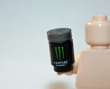 Minifigure Custom Toy Monster Energy Drink Cans - $1.20
