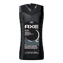 Axe Black 3 In 1 Body, Face &amp; Hair Wash, Frozen Pear &amp; Cedarwood Fragran... - £15.88 GBP