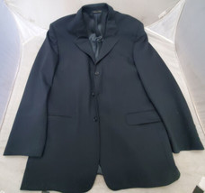Roberto Villini Italy Navy Blue Sport Coat Jacket Blazer Size 44R - $4.95