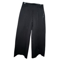 Old Navy High Rise Pull-On Pixie Wide Leg Pants XS Petite Black White Pi... - $19.49