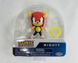 New! 2.5” Sonic the Hedgehog MIGHTY Action Figure Power Ring Jakks Pacific - £7.86 GBP