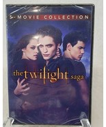 The Twilight Saga DVD 5 Movies Vampires Halloween New Moon Eclipse Break... - £5.05 GBP