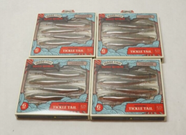 (4) NEW Catch Co. 10,000 Fish Yoto Worm 4.75&quot; Texas Craw Fishing Worm - 6 Pack - £15.76 GBP