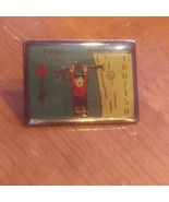 VINTAGE Dart Hat Pin Crick &quot; Low Ton 100/150 &quot; Guy Hanging from branch - $347.56 MXN