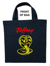 Cobra Kai Trick or Treat Bag, Personalized Cobra Kai Halloween Bag - £11.94 GBP+