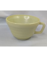 Hazel Atlas Moderntone Platonite Coffee Tea Cup Pastel Yellow - $12.95