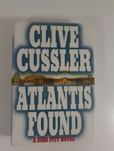 Atlantis found By Clive Cussler 1999 hardcover dust jacket novel fiction - £4.65 GBP