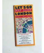 &quot;Let&#39;s Go Map Guide London&quot; First Edition 1996 - £4.58 GBP