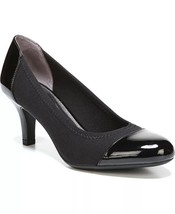 LifeStride Women Cap Toe Pump Heels Parigi Stret Size US 7.5W Black Micr... - £26.36 GBP