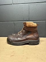 Wolverine 014109 WP EH 6” Steel Toe Brown Leather Work Boots Men’s Sz 11 EW - $49.96