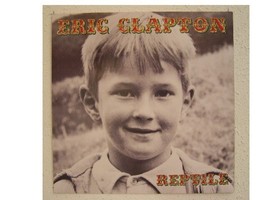 Eric Clapton Reptile Poster Flat Face Shot as Boy - $13.44