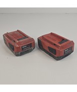 (2) Lot-HILTI B22 / 4.0 Li ION BATTERY PACK CPC Works Holds Full Charge ... - €51,82 EUR