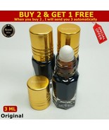 1× Black Musk 3ml Dark Arabian perfume oil Ruqya Islamic مسك طهارة اسود - £5.18 GBP