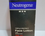 Neutrogena Men Triple Protect Face Lotion Broad Spectrum SPF 20 NIB 1.7 ... - £66.45 GBP