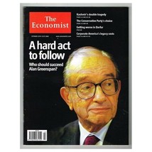 The Economist Magazine October 15-21 2005 mbox144 Hard Act To Follow - $5.89