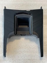 XTS 2013+ gloss black tiger wood grain center floor console trim piece i... - $10.00