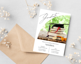  Customizable Graduation 2023 Invitation Party Card - DIY Grad Party Cards, Edit - £1.99 GBP