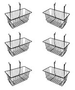 Only Hangers Small Wire Storage Baskets for Gridwall, Slatwall and Pegbo... - $1,101.59 MXN