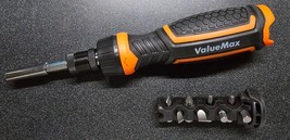 Valuemax Ratcheting Screwdriver, 9-In-1 Multi Screwdriver, Portable Ratc... - $26.31 CAD