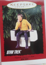 Hallmark Ornament  Star Trek 1995 Captain James T Kirk-QXI5539 - £19.07 GBP