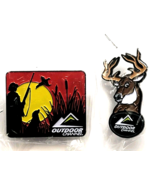Outdoor Channel PIns Lot 2 Waterfowl Hunting Duck Hunter Dog Deer Buck T... - $22.00