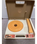 Vtg 1978 Fisher-Price Record Player 33 &amp; 45 Phonograph 1970s w/ Needle &amp;... - $64.20 CAD